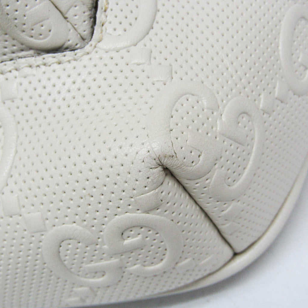 Gucci GG Embossed · Leather Belt Bag