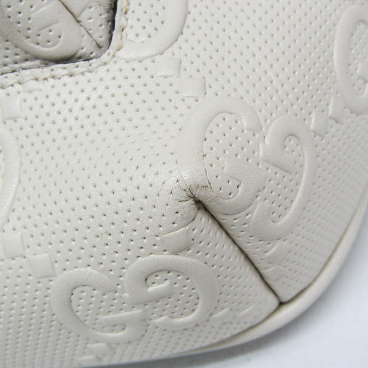Gucci GG Embossed · Leather Belt Bag
