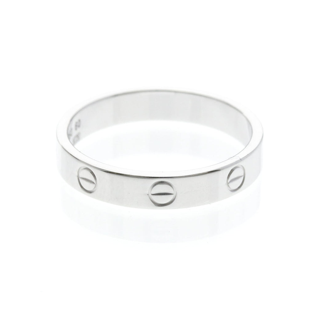 Cartier Mini Love Ring · 18K White Gold