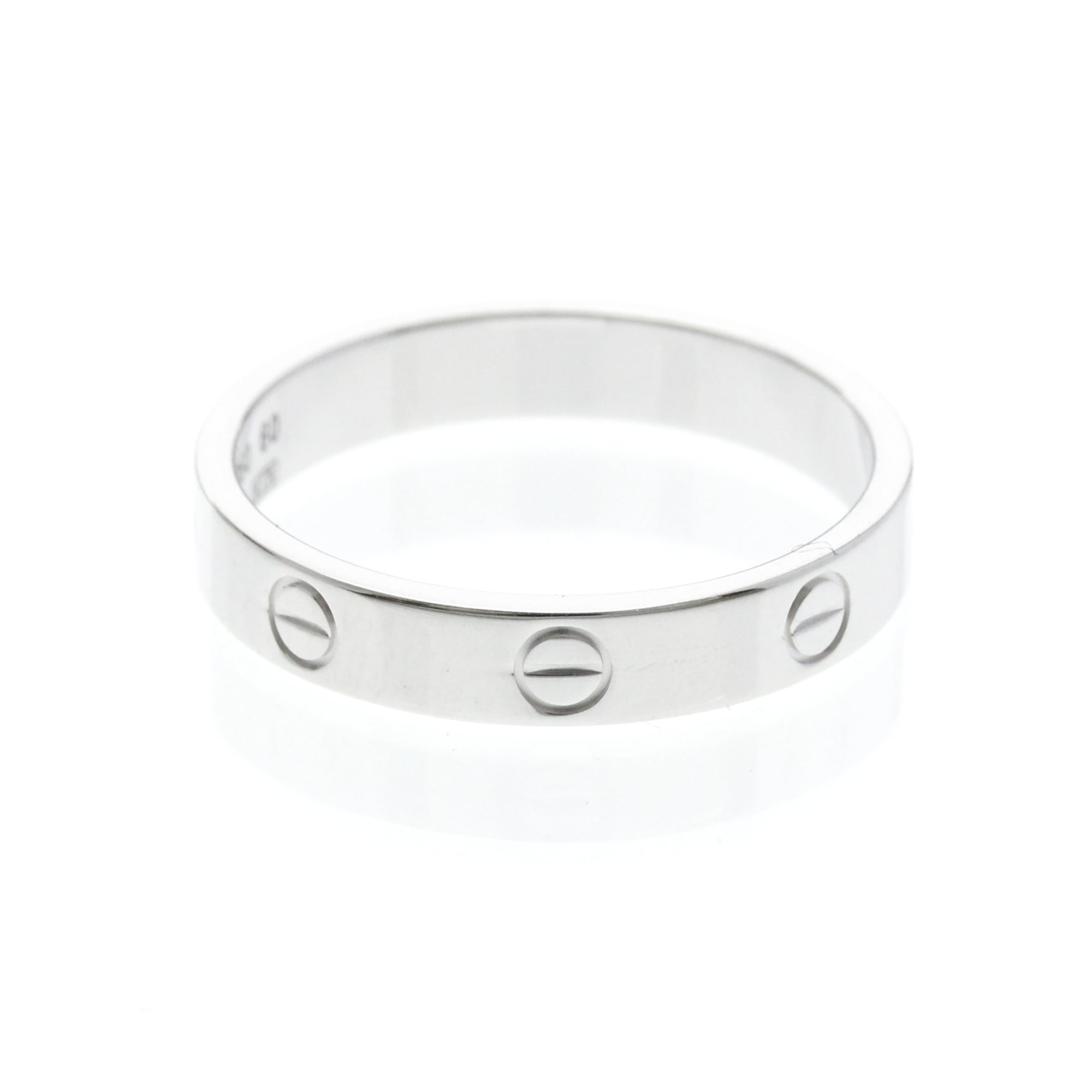 Cartier Mini Love Ring · 18K White Gold