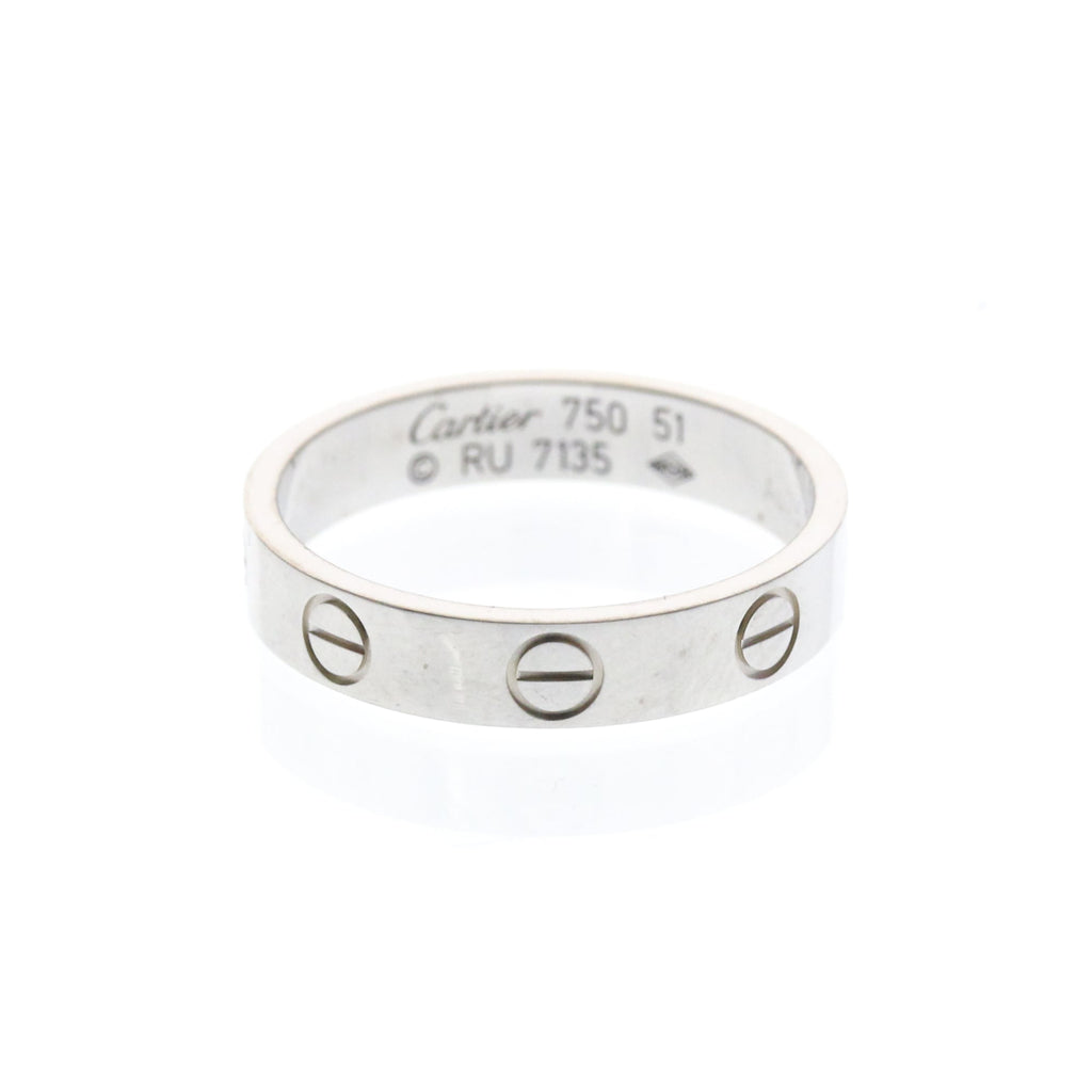 Cartier Mini Love · 18K White Gold