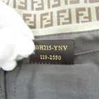Fendi Zucchino · Canvas & Leather Tote