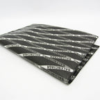 Balenciaga Logo Print · Leather Clutch