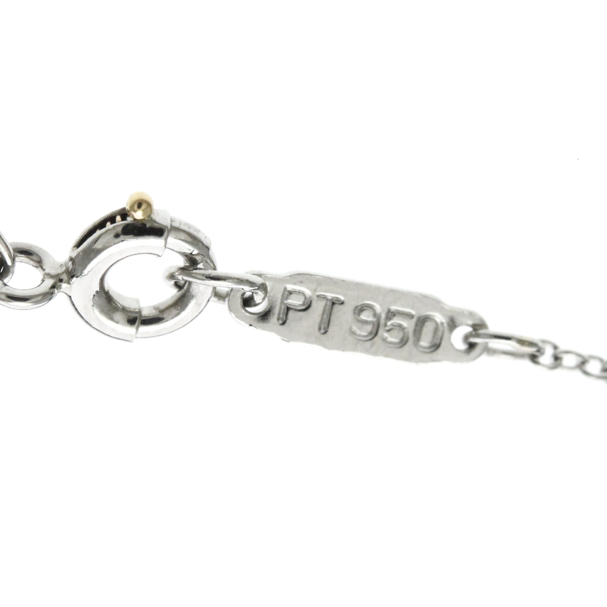 Tiffany Dots Cross · Platinum · Diamond
