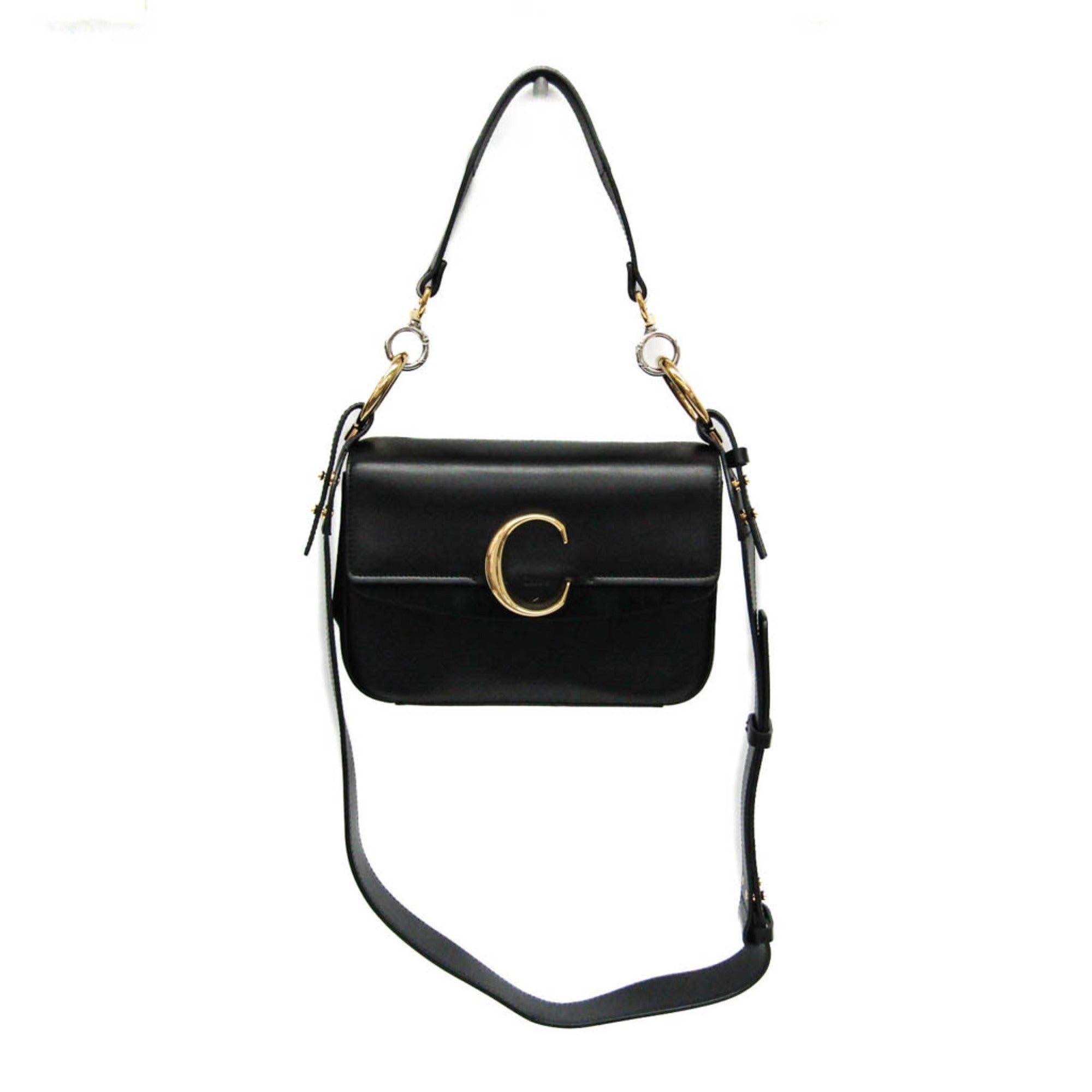 Chloé C Double Carry · Leather