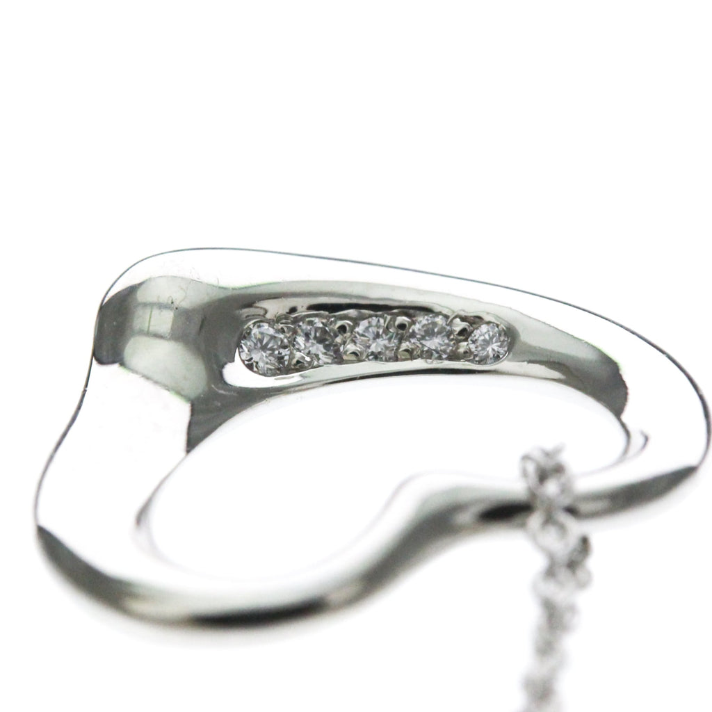 Tiffany Open Heart · Platinum · Diamond