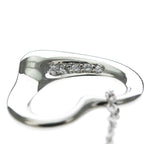 Tiffany Open Heart · Platinum · Diamond