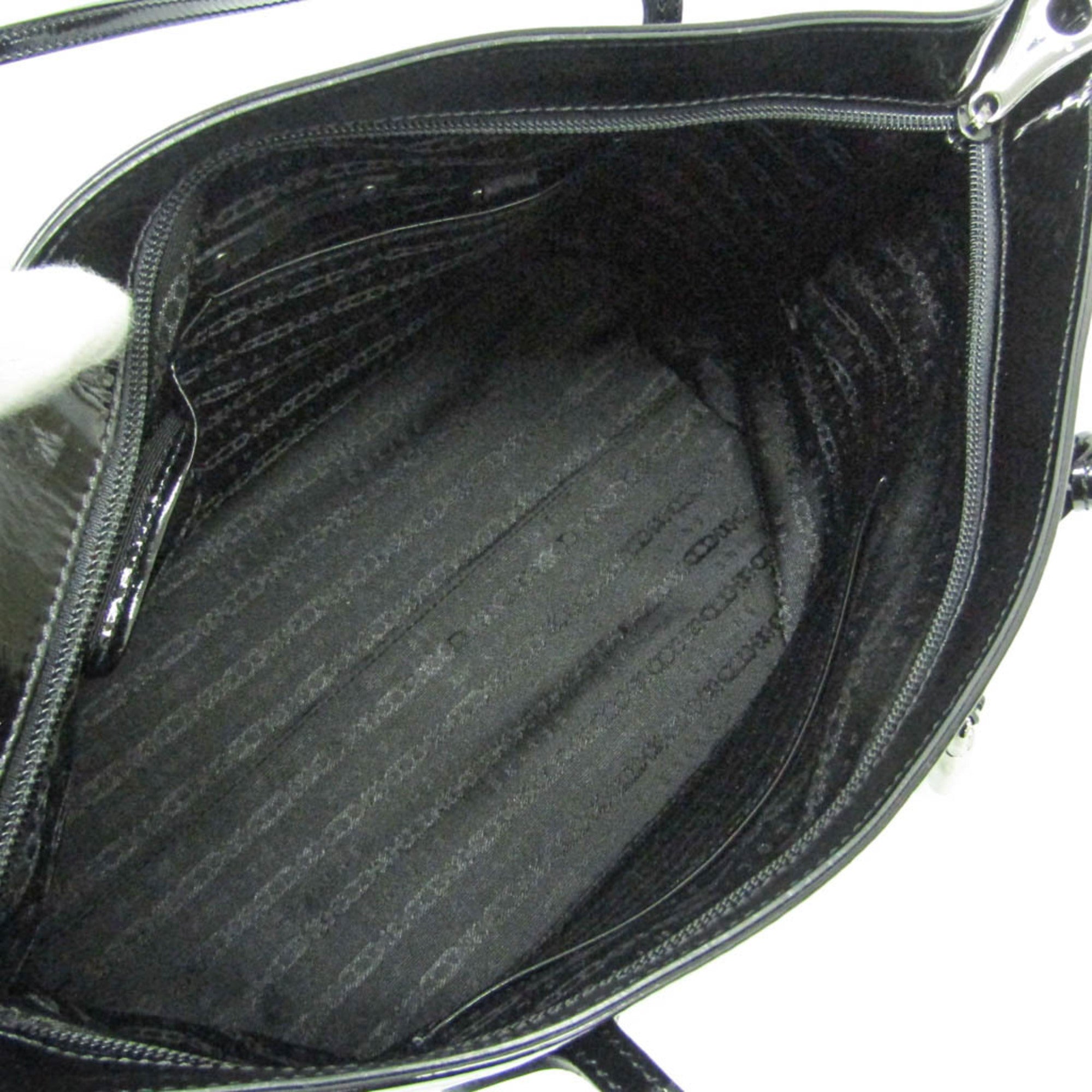Celine Enamel Leather Tote