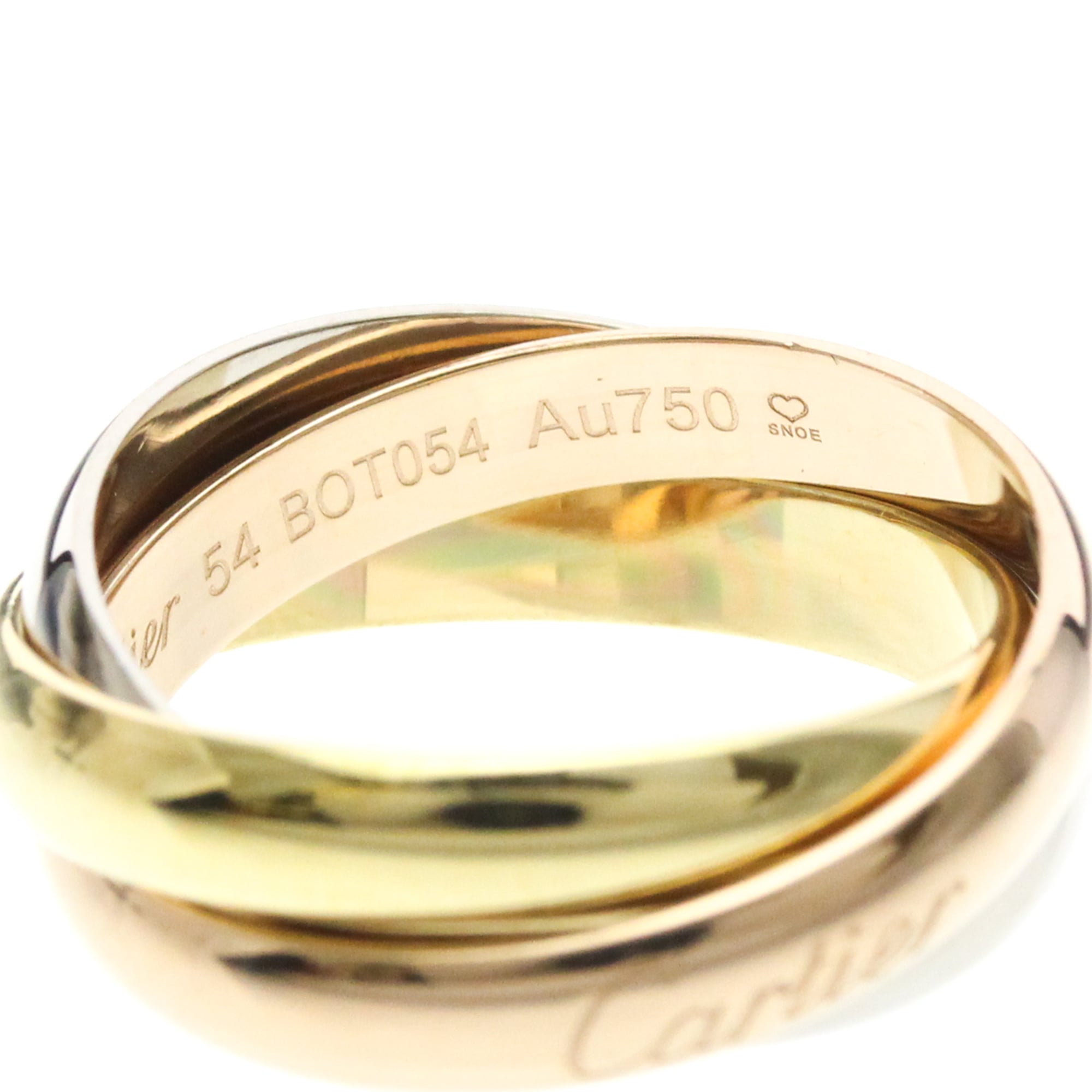 Cartier Trinity · Three Gold