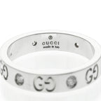 Gucci Icon · Diamond · 18K White Gold