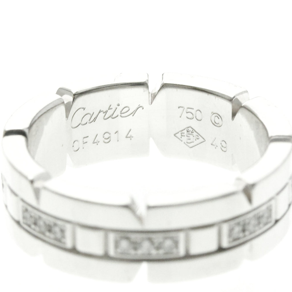 Cartier Tank Française · 18K White Gold · Diamond