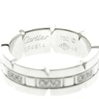 Cartier Tank Française · 18K White Gold · Diamond