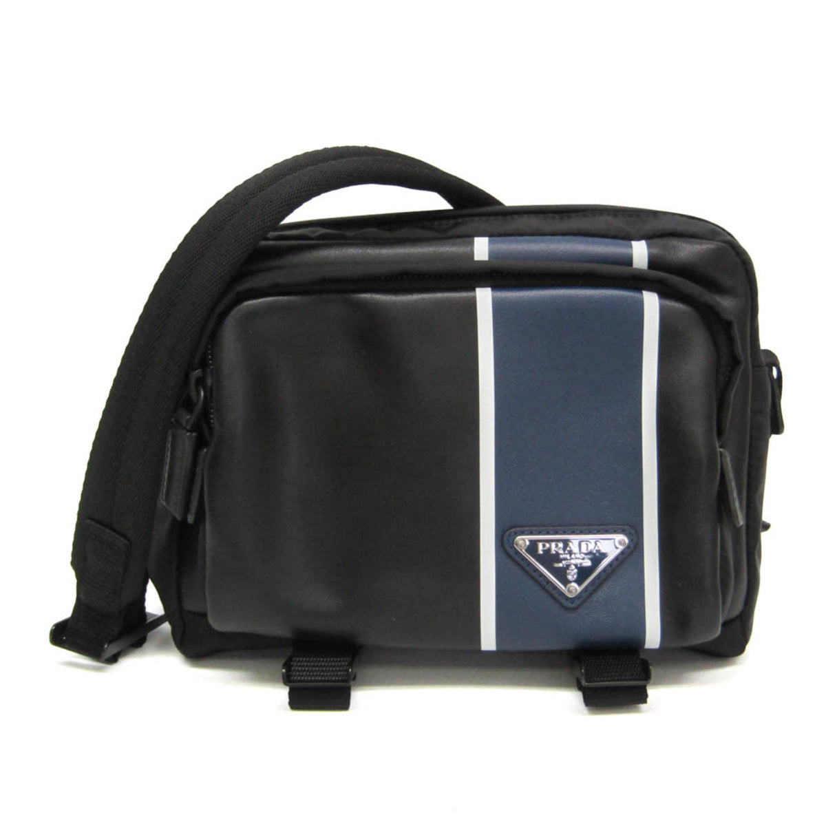 Prada Triangle Logo · Nylon Crossbody