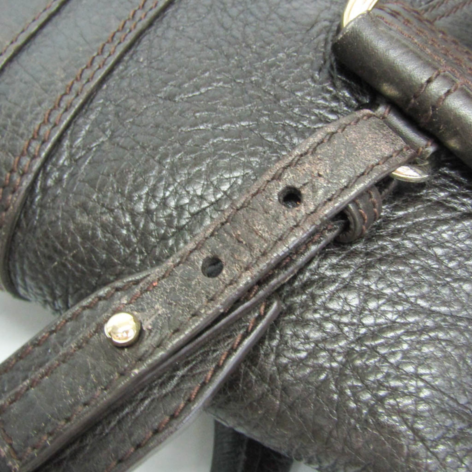 Bvlgari Leoni · Leather Shoulder Bag