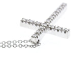 Star Jewelry Diamond Cross · 18K White Gold