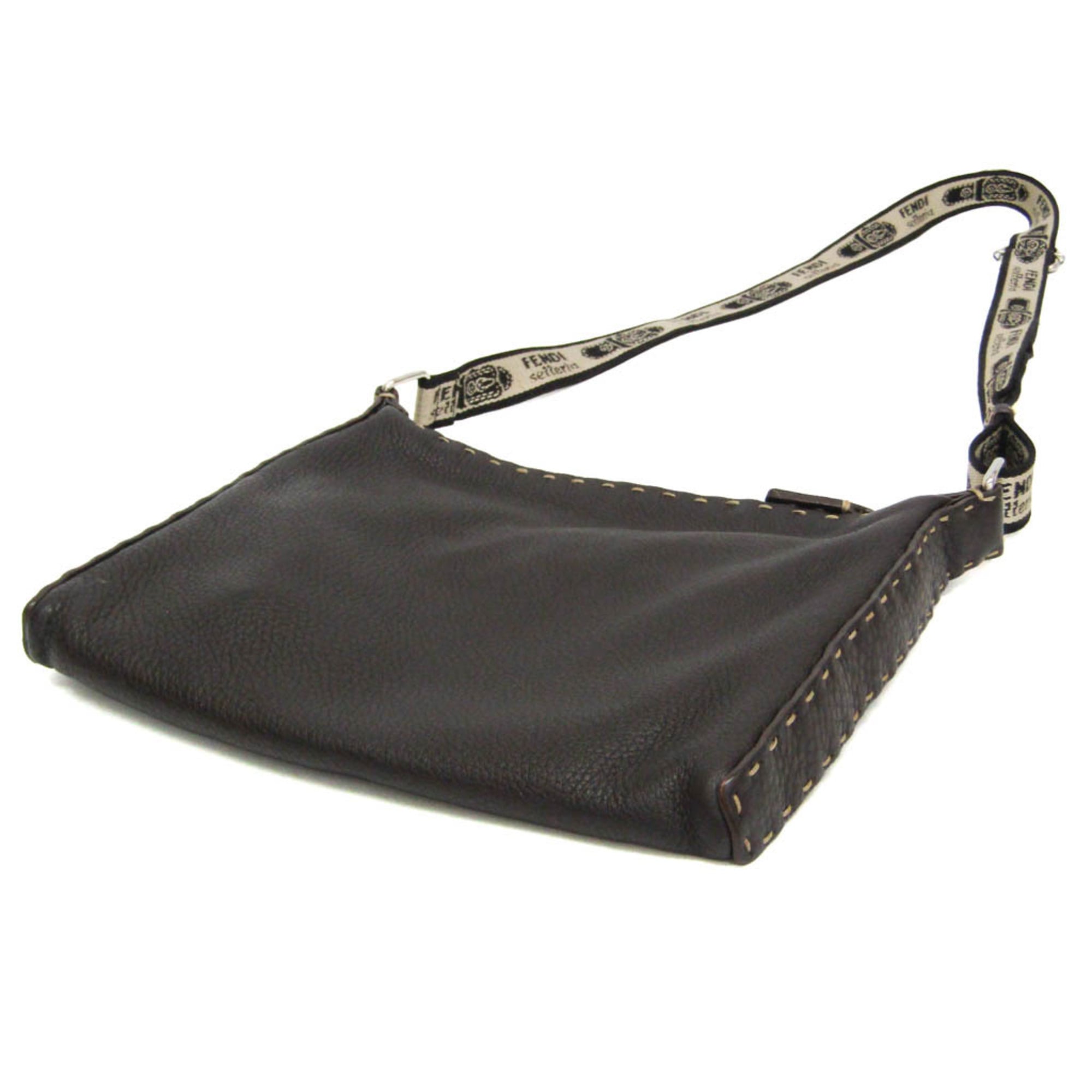 Fendi Selleria · Leather Shoulder Bag