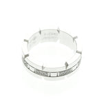 Cartier Tank Française · 18K White Gold · Diamond