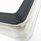 Balenciaga Navy Pochette · Canvas & Leather