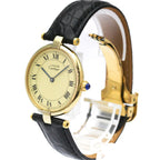 Cartier Must Vendome · Gold Plated · Quartz
