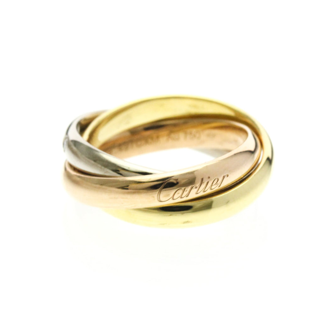 Cartier Trinity · Tri-Gold · Diamond