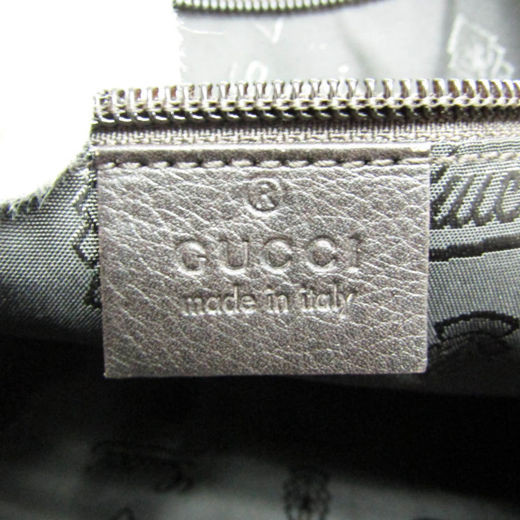 Gucci Guccissima · Leather Boston Bag