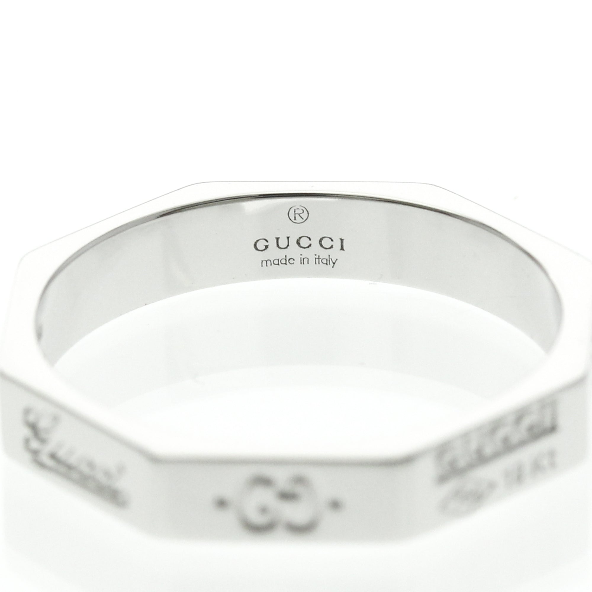 Gucci Octagonal · 18K White Gold