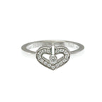 Cartier C Heart · Diamond · 18K White Gold
