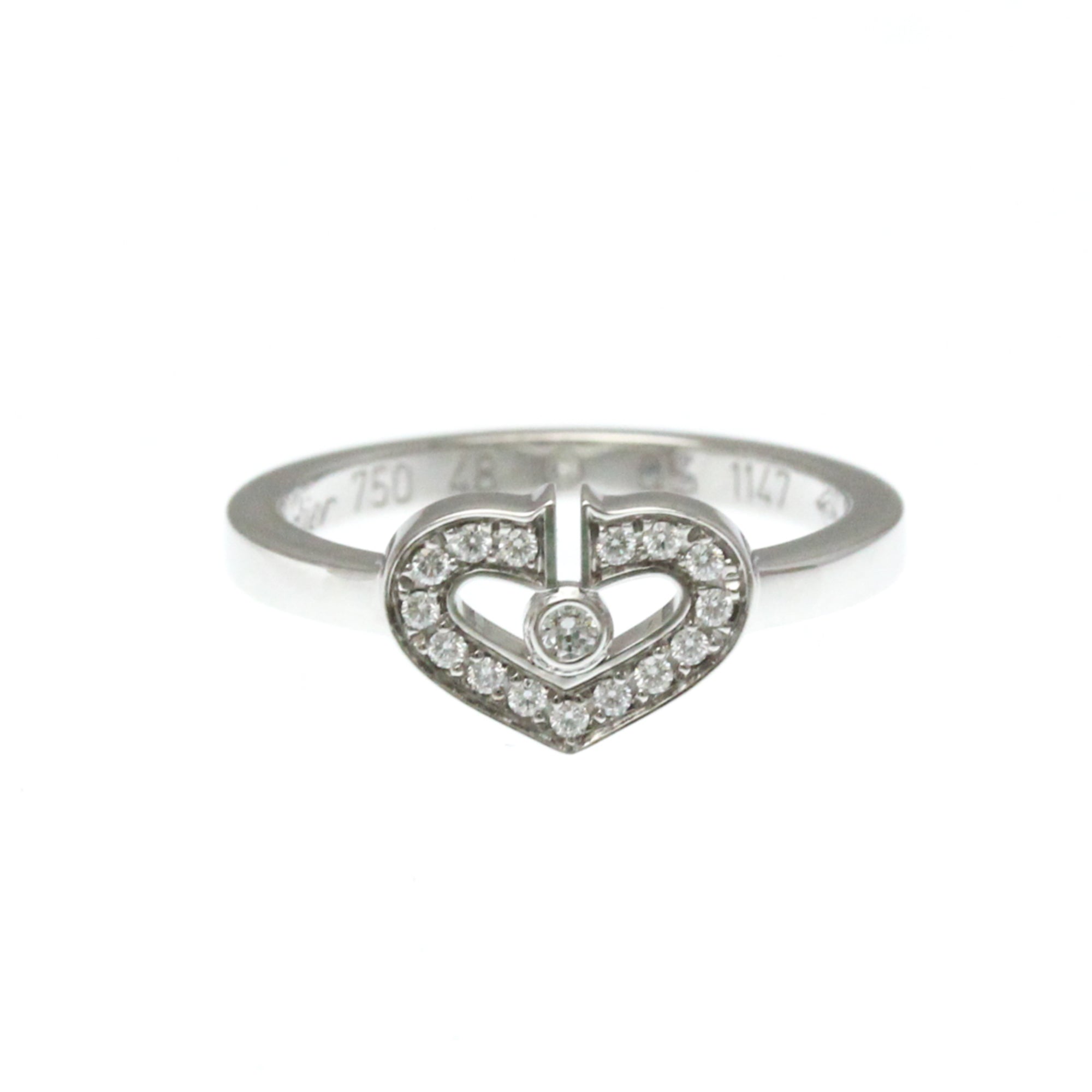 Cartier C Heart · Diamond · 18K White Gold