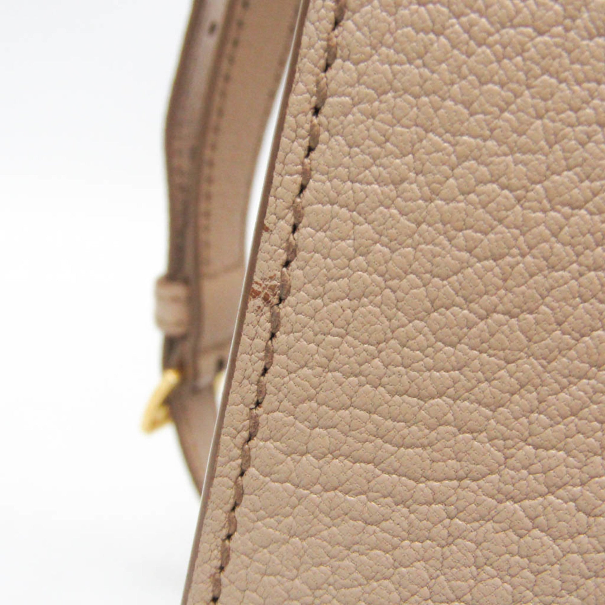 Miu Miu Madras · Leather Shoulder Bag