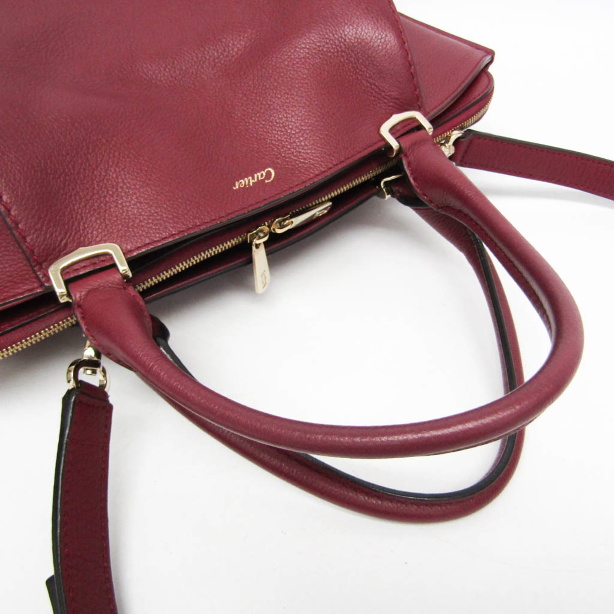 Cartier C de Cartier · Leather Shoulder Bag