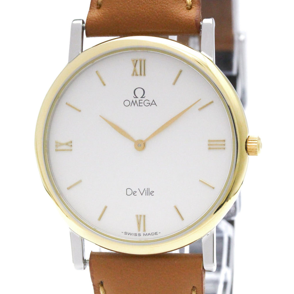 Omega De Ville · Gold Plated Steel · Quartz