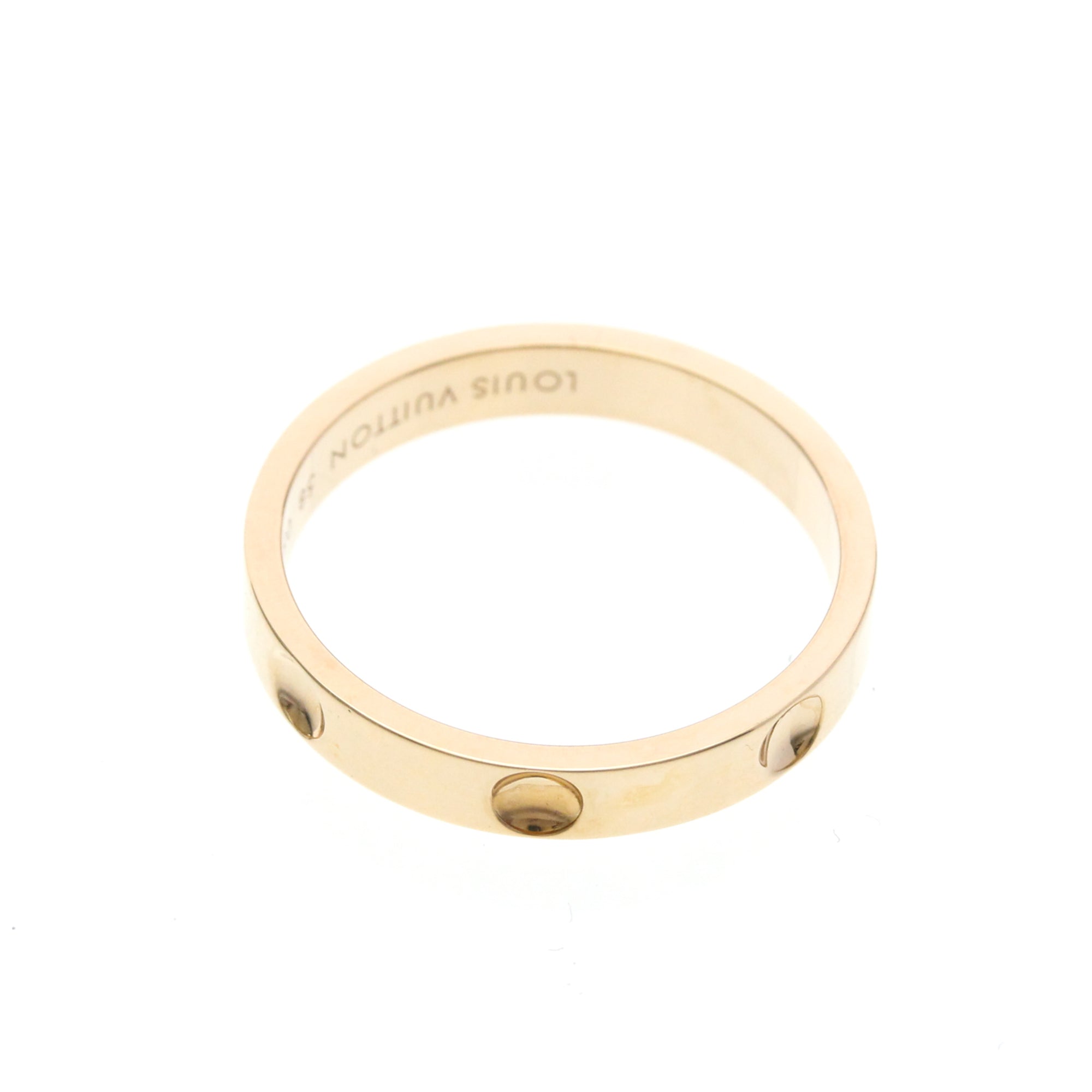 Louis Vuitton Petite Bague Empreinte · Rose Gold