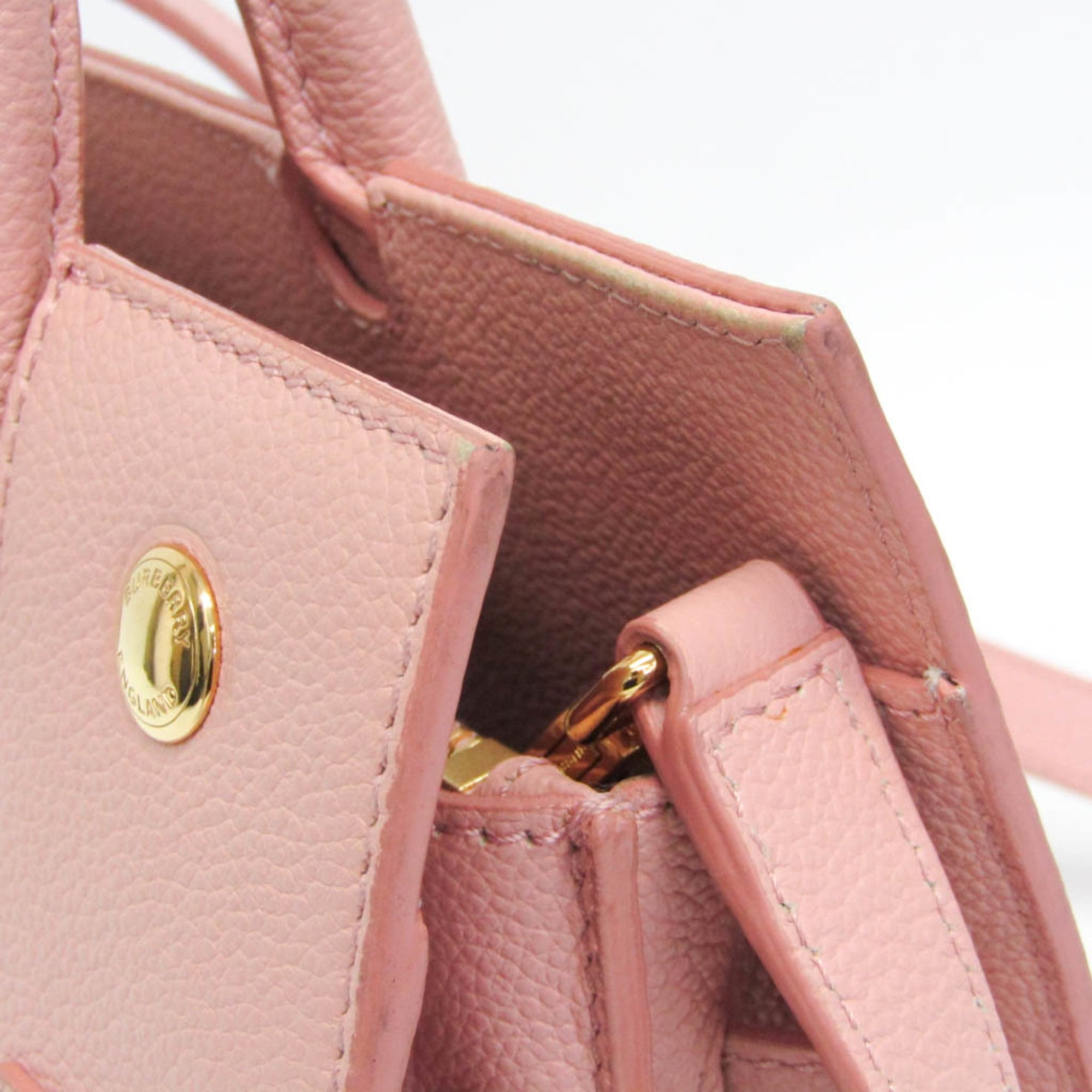 Burberry Title · Leather Shoulder Bag
