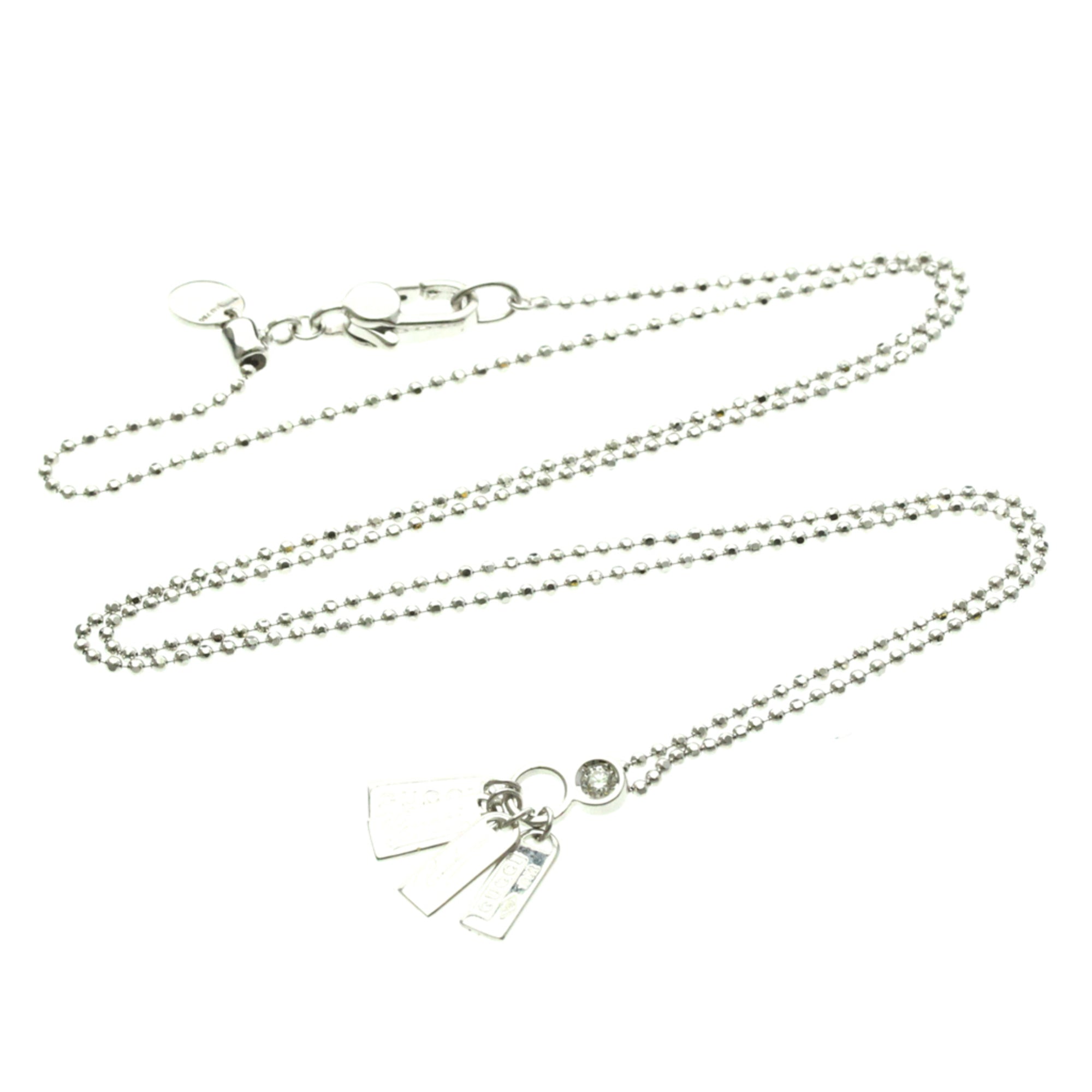 Gucci Diamond Tag · 18K White Gold