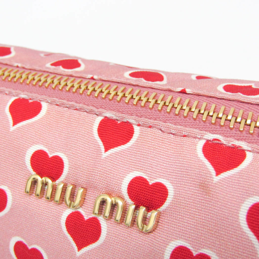 Miu Miu Heart · Nylon Pouch