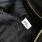Prada Ruffled Chain · Nylon Tote