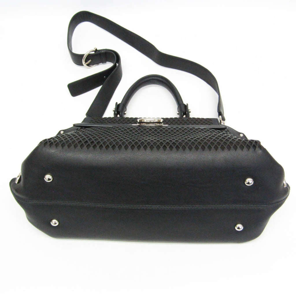 Salvatore Ferragamo Gancini · Punching Leather