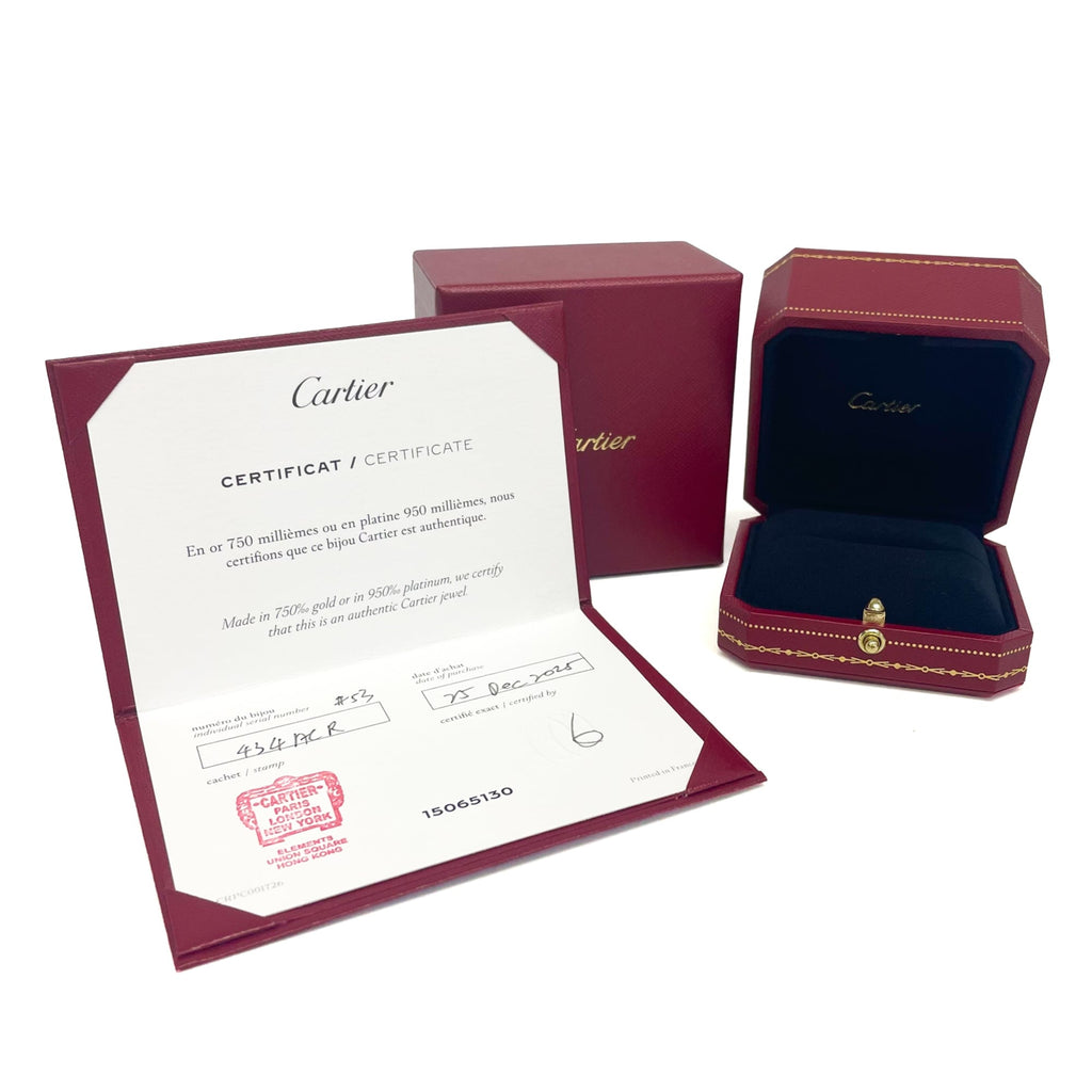 Cartier Trinity · 18K White Gold & Ceramic