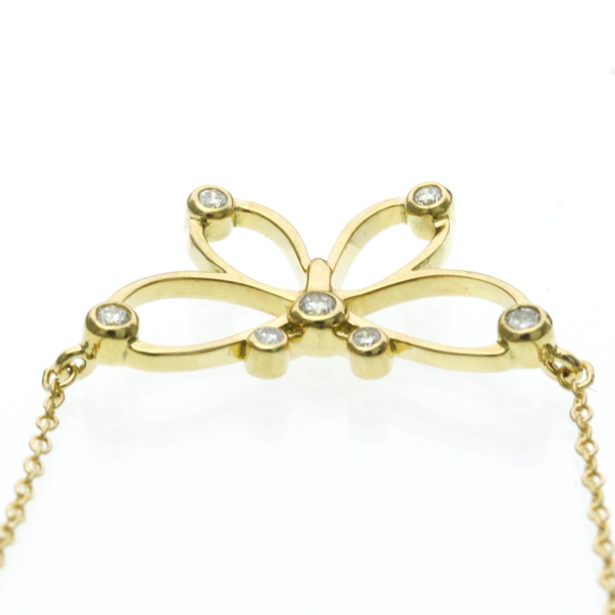 Tiffany Butterfly · Diamond · 18K Yellow Gold
