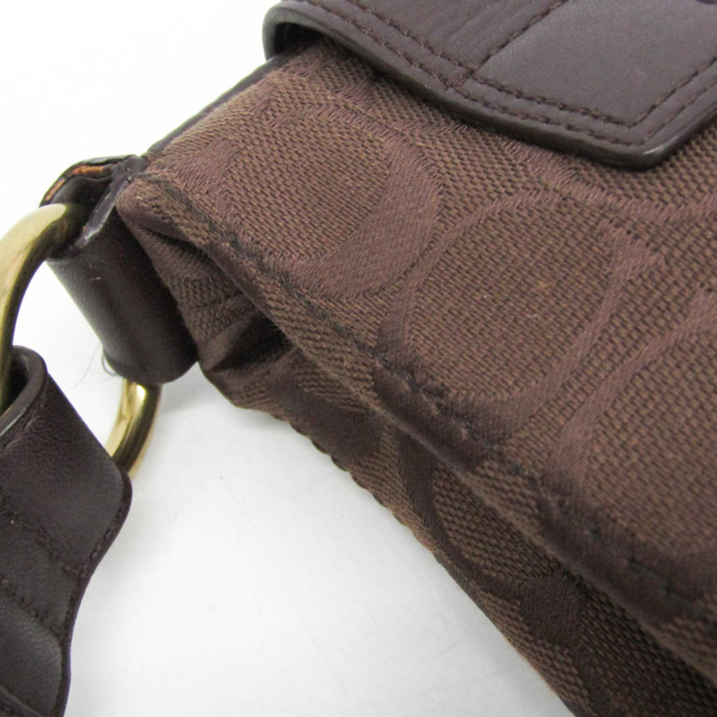 Coach Signature · Canvas & Leather Crossbody