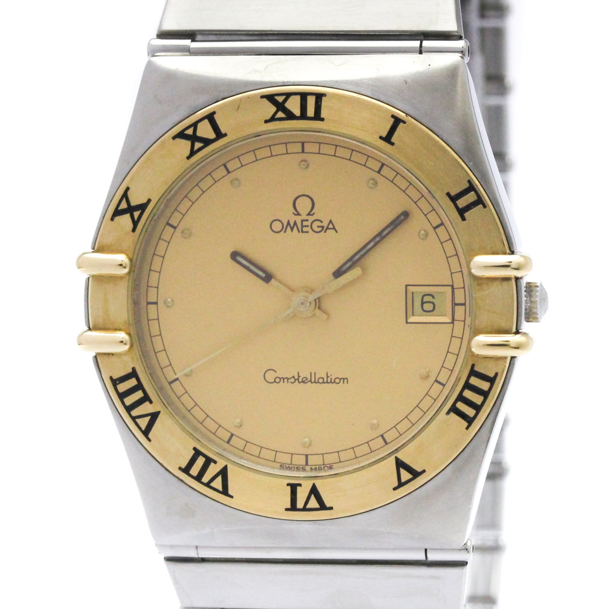Omega Constellation · 18K Yellow Gold · Steel