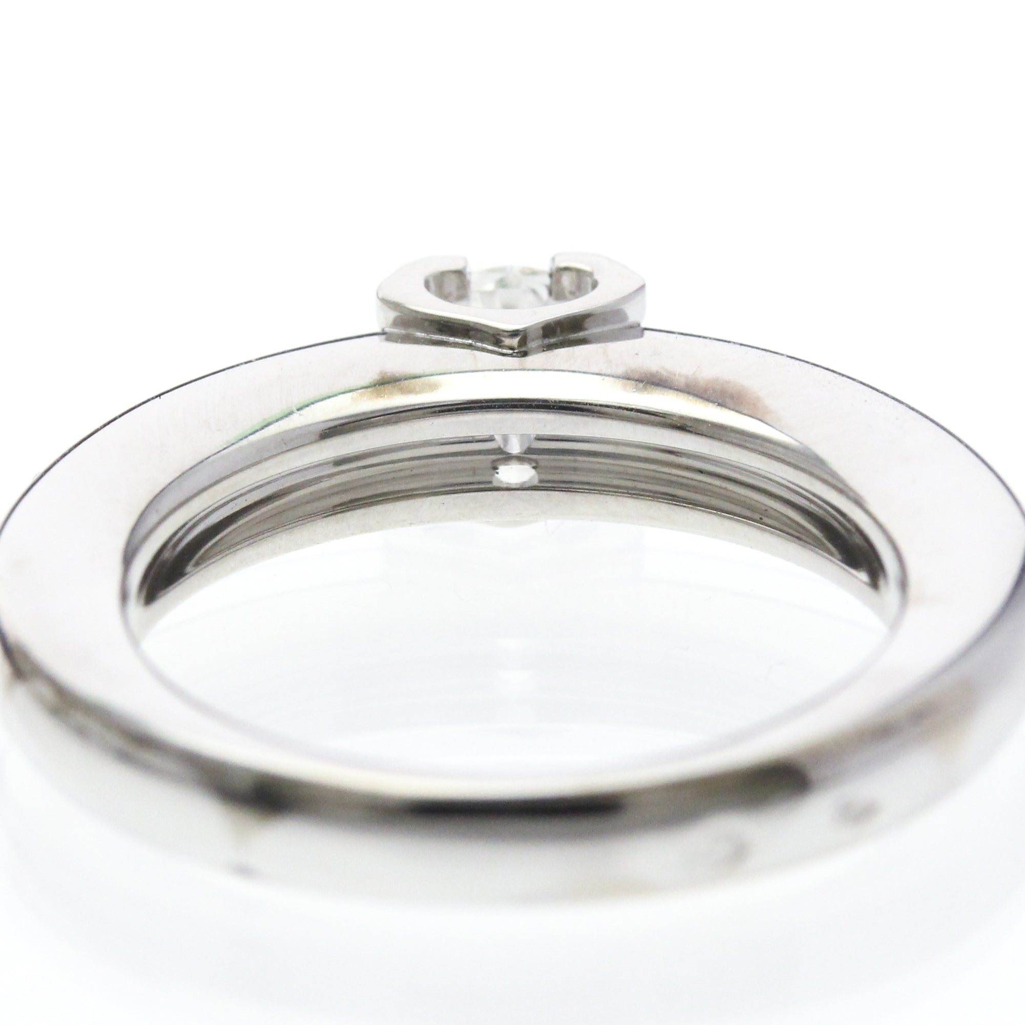 Cartier C de Cartier · 18K White Gold · Diamond