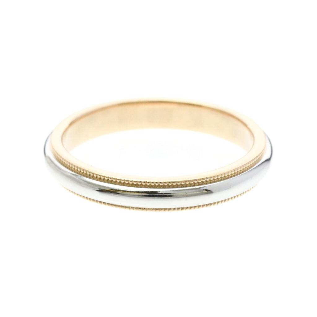 Tiffany Milgrain · Rose Gold & Platinum