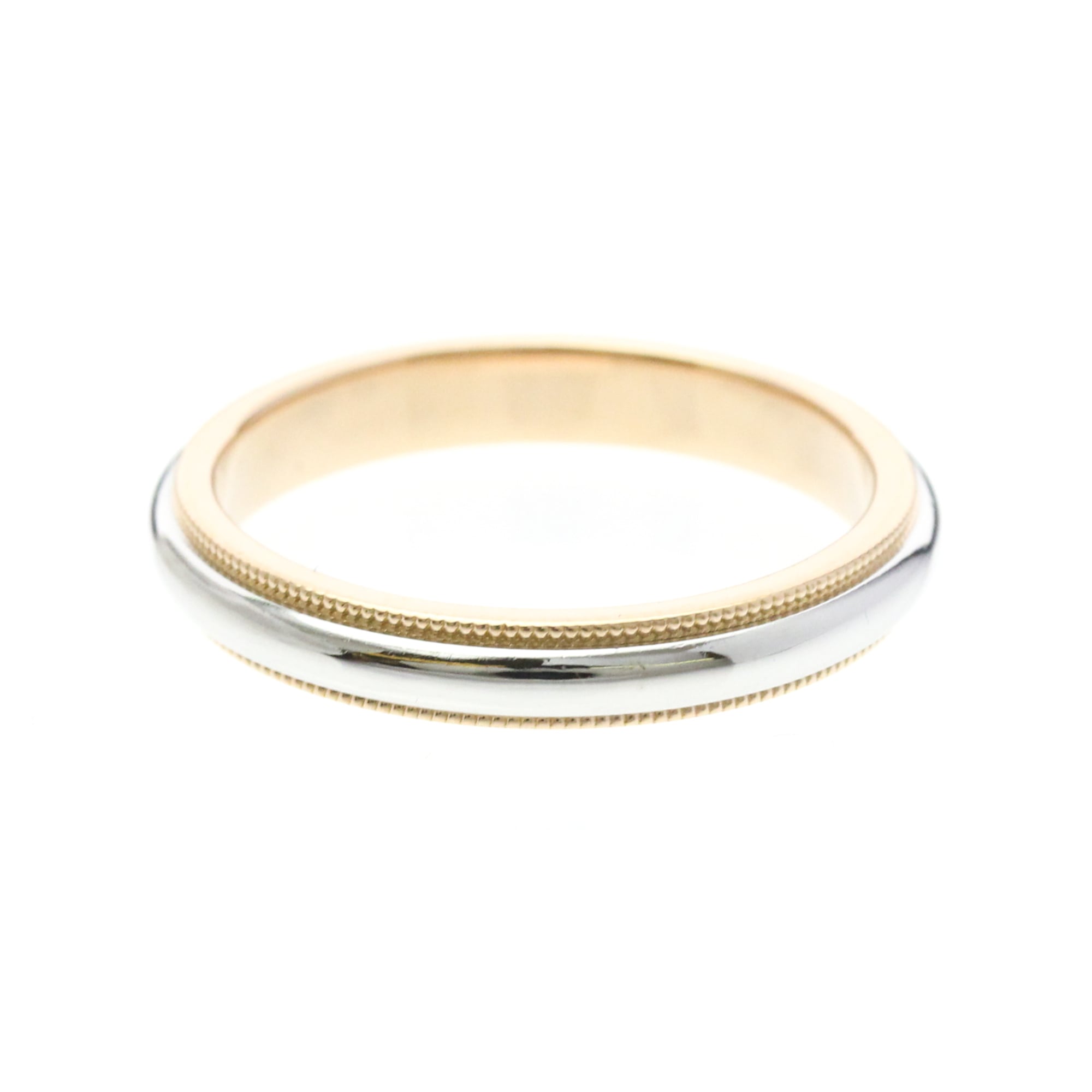 Tiffany Milgrain · Rose Gold & Platinum