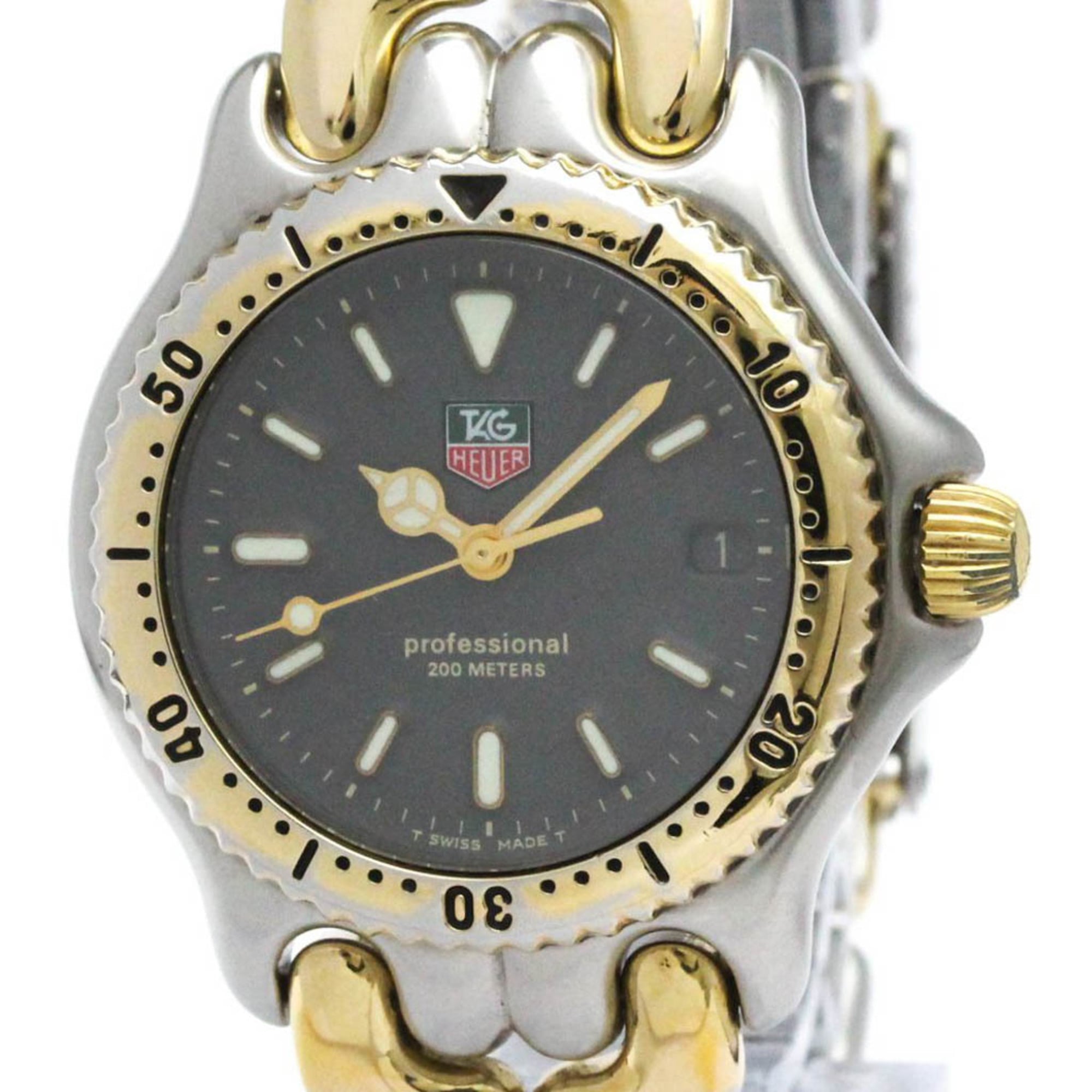 Tag Heuer Sel Professional · Steel & Gold