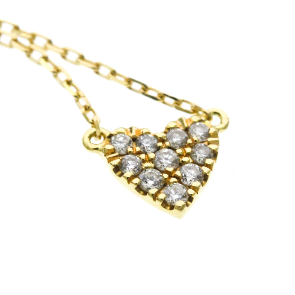 AHKAH Heart Pavé · 18K Yellow Gold · Diamond