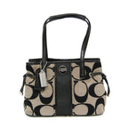 Coach Signature Stripe · Canvas & Leather
