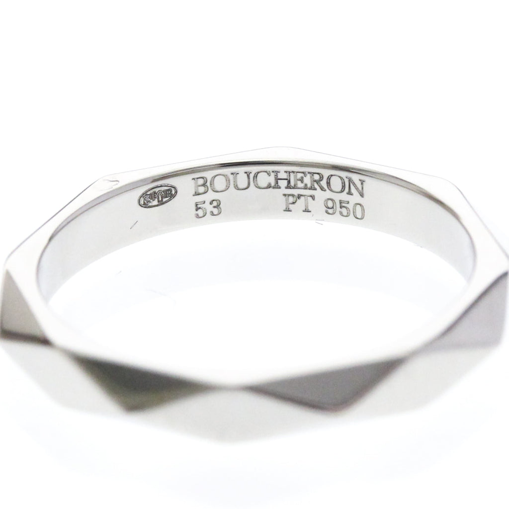 Boucheron Faceted · Platinum