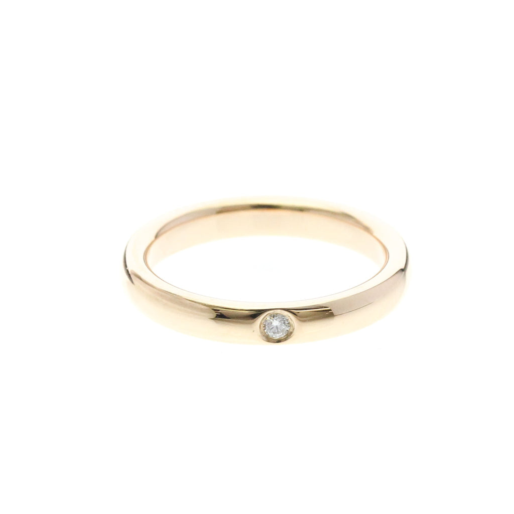 Tiffany Stacking Band · Diamond · Rose Gold
