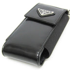 Prada Triangle Logo · Phone Pouch